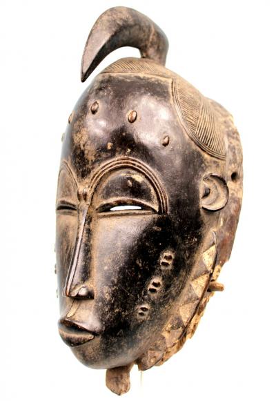Vieux masque BAULE facial - Cote d’ivoire 2