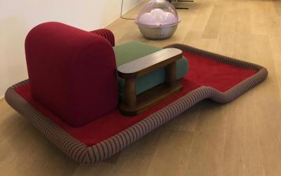 Ettore SOTTSASS - Fauteuil Tappeto Volante, circa 1975 2