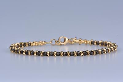 Bracelet D’Orica en Or jaune et or noir 18 ct (750/1000) 2