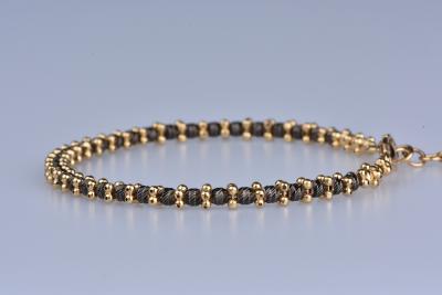 Bracelet D’Orica en Or jaune et or noir 18 ct (750/1000) 2