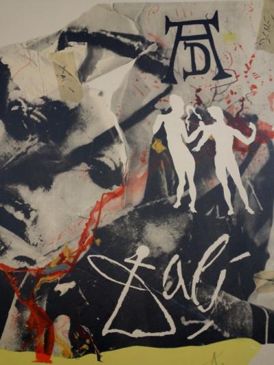 Salvador DALI - Hommage à Dürer - Lithographie originale signée 2