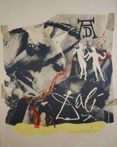 Salvador DALI - Hommage à Dürer - Lithographie originale signée 2