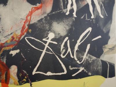 Salvador DALI - Hommage à Dürer - Lithographie originale signée 2