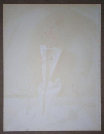Salvador Dali (d’après) - Appareil et main, 1974, Lithographie en couleurs 2