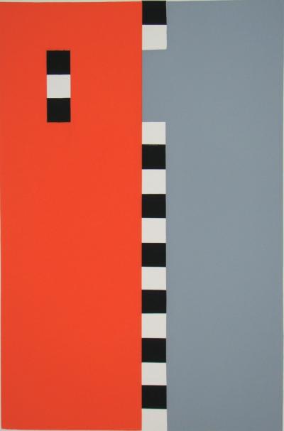 Sophie TAEUBER-ARP (d’après) - Composition, 1958 - Sérigrahie en couleurs 2