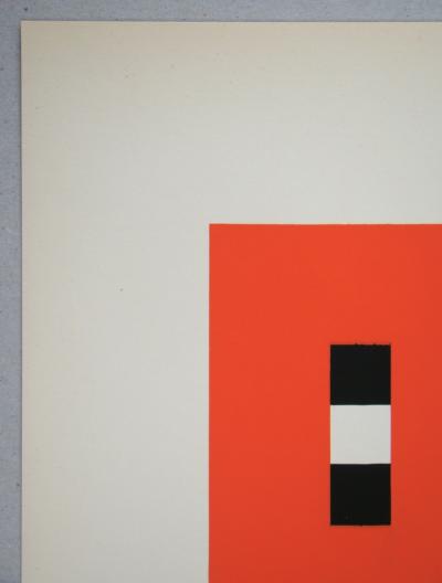 Sophie TAEUBER-ARP (d’après) - Composition, 1958 - Sérigrahie en couleurs 2