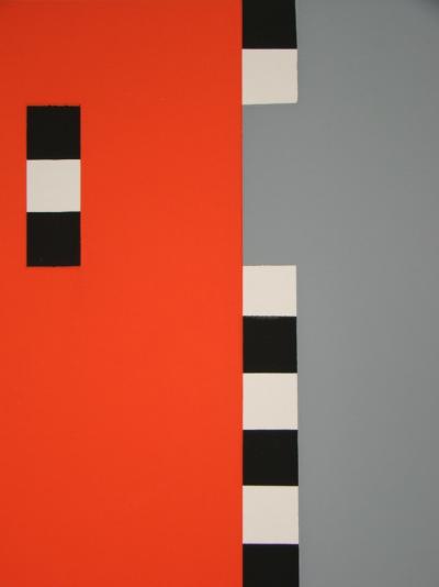 Sophie TAEUBER-ARP (d’après) - Composition, 1958 - Sérigrahie en couleurs 2