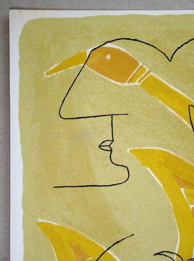 Victor BRAUNER - Traces interstices, 1963 - Lithographie originale 2