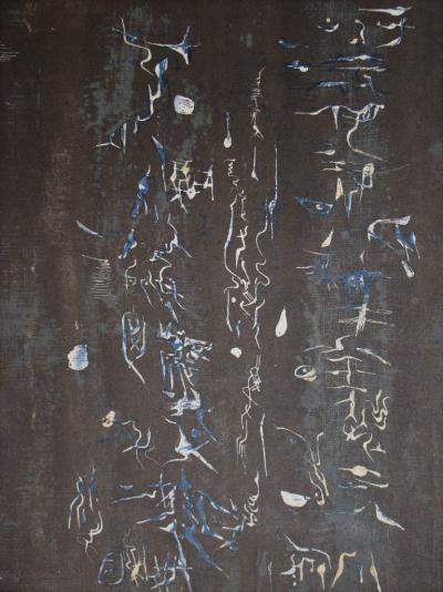 ZAO Wou-Ki - Composition, 1958 - Lithographie originale 2