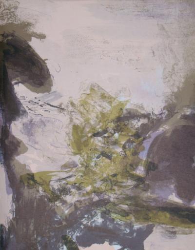 ZAO Wou-Ki - Composition, 1971 - Lithographie originale 2