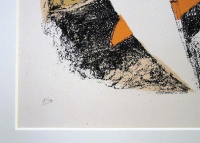 Marino MARINI - Cheval et Cavalier, 1963 - Lithographie originale signée et numérotée 2