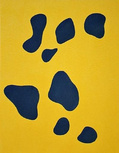 Jean ARP (after) - Constellation, 1956 - Stencil in colours 2