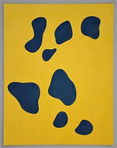 Jean ARP (after) - Constellation, 1956 - Stencil in colours 2