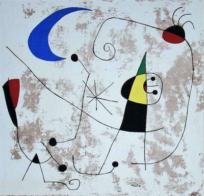 JOAN MIRO - Personnage -1956 2