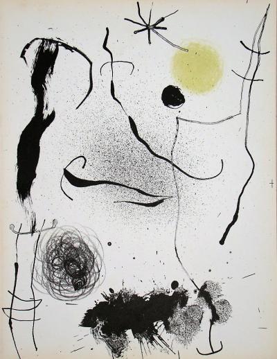 Joan MIRO - Bouquet de rêves pour Leïla, 1964 - Original lithograph 2