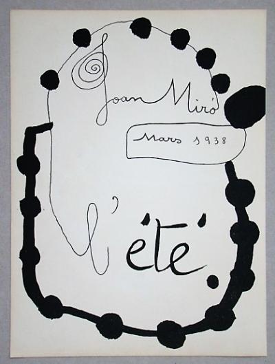 JOAN MIRO - L’été - 1938 2
