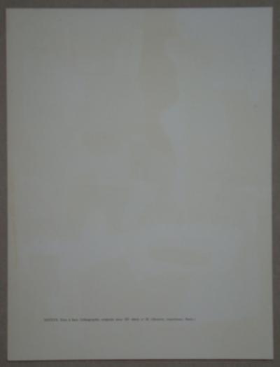 Maurice ESTEVE - Face à face, 1968 - Lithographie originale 2