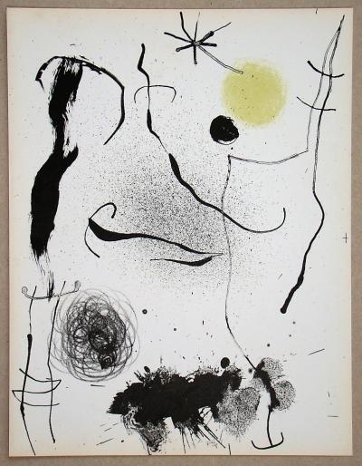 JOAN MIRO - Bouquet de rêves pour Leïla - 1964 2