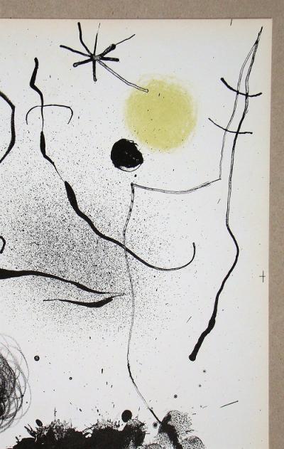 JOAN MIRO - Bouquet de rêves pour Leïla - 1964 2