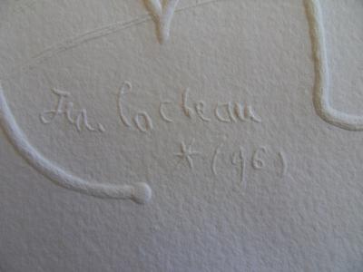 Jean COCTEAU (d’après) : Taureau et Torero  - Gravure signée 2