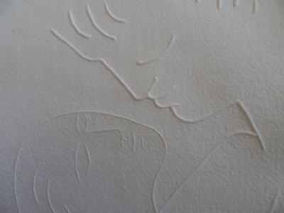 Jean Cocteau: The Couple - Signed Engraving 2