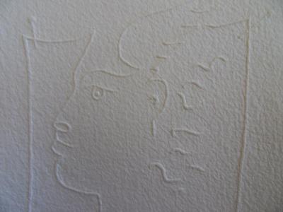 Jean COCTEAU (d’après) : Faune - Gravure signée 2