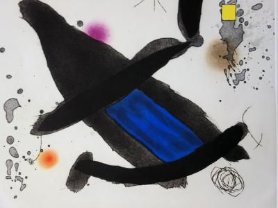Joan MIRO : Le Roi David - Gravure originale signée au crayon 2