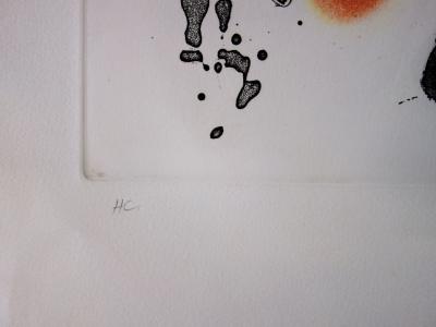 Joan MIRO : Le Roi David - Gravure originale signée au crayon 2