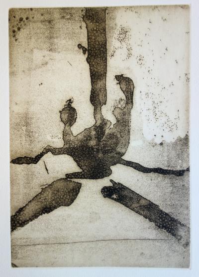 Robert MOTHERWELL : Composition abstraite,1967 - Gravure originale 2