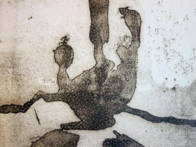 Robert MOTHERWELL : Composition abstraite,1967 - Gravure originale 2
