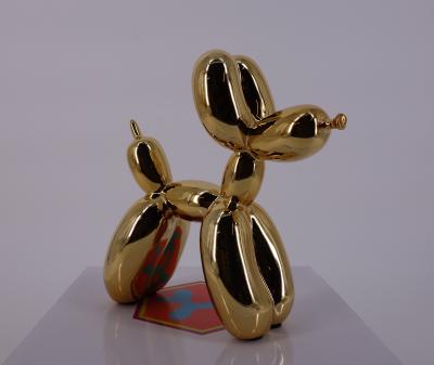 Jeff KOONS (after) : Gold Balloon Dog- Sculpture 2