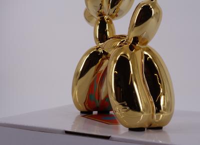 Jeff KOONS (after) : Gold Balloon Dog- Sculpture 2