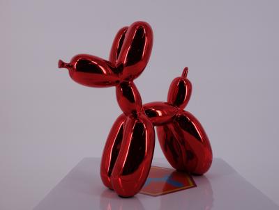 Gp Editions d’après Jeff Koons - Balloon dog rouge - Sculpture 2