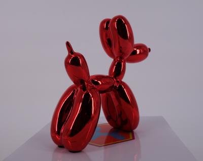 Gp Editions d’après Jeff Koons - Balloon dog rouge - Sculpture 2