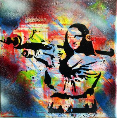 PyB joconde warrior banksy replay 2