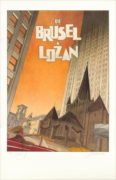 De Brüzel à Lozan, François SCHUITEN, offset, 1993. 2