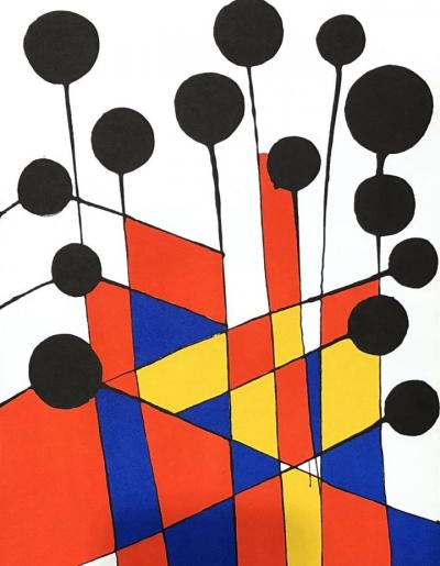 Alexander CALDER - Composition - Lithographie orignale 2