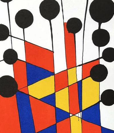 Alexander CALDER - Composition - Lithographie orignale 2