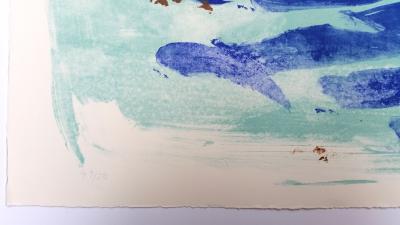 Jean HELION - La mer battant les récifs ,1965 - Lithographie signée numerotée 2