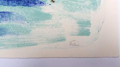 Jean HELION - La mer battant les récifs ,1965 - Lithographie signée numerotée 2