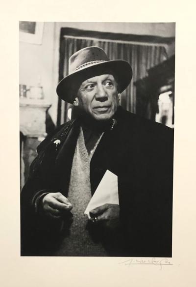 Lucien CLERGUE - Pablo Picasso, lot de cinq photographies signées 2