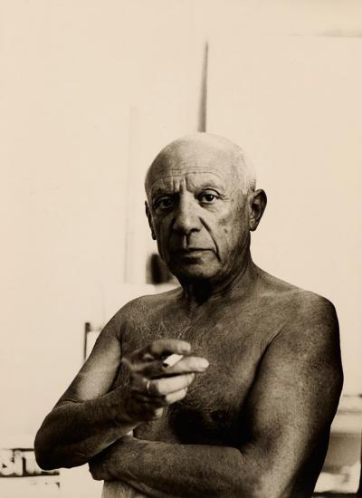 Photo de PICASSO par André VILLERS - Tirage à 79 exemplaires 2