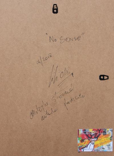 Christophe Stouvenel - No SeNsE- dame au tabouret, 2018, Collage 2