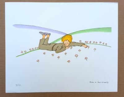 Antoine DE SAINT-EXUPERY (d’après) - La Tristesse du Petit Prince, 2009 - Lithographie 2