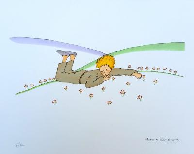 Antoine DE SAINT-EXUPERY (d’après) - La Tristesse du Petit Prince, 2009 - Lithographie 2