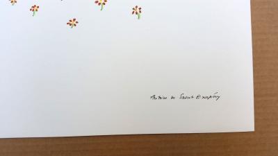 Antoine DE SAINT-EXUPERY (d’après) - La Tristesse du Petit Prince, 2009 - Lithographie 2