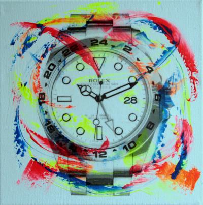 PyB rolex explorer 2 street art 2