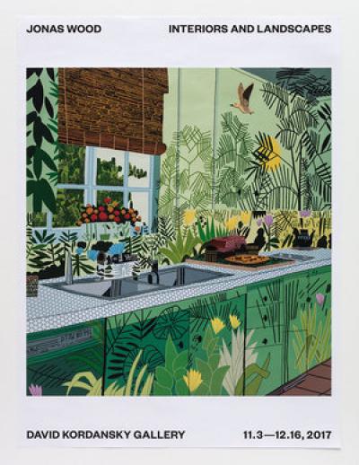 Jonas Wood- David Kordansky Poster (Unfolded) 2