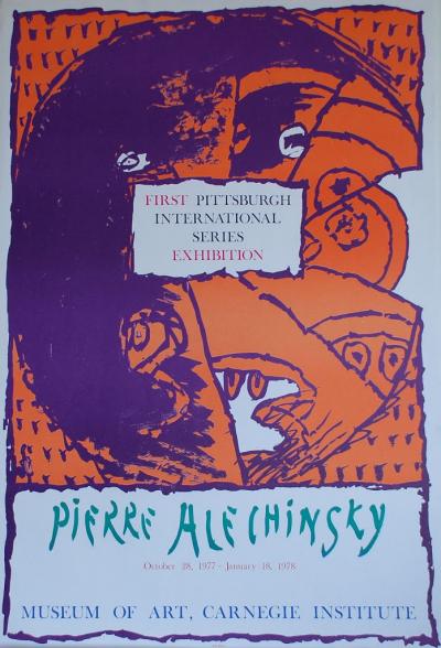 Pierre ALECHINSKY  - Museum of Art - Affiche 2