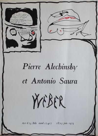 Pierre ALECHINSKY - Weber - Affiche 2